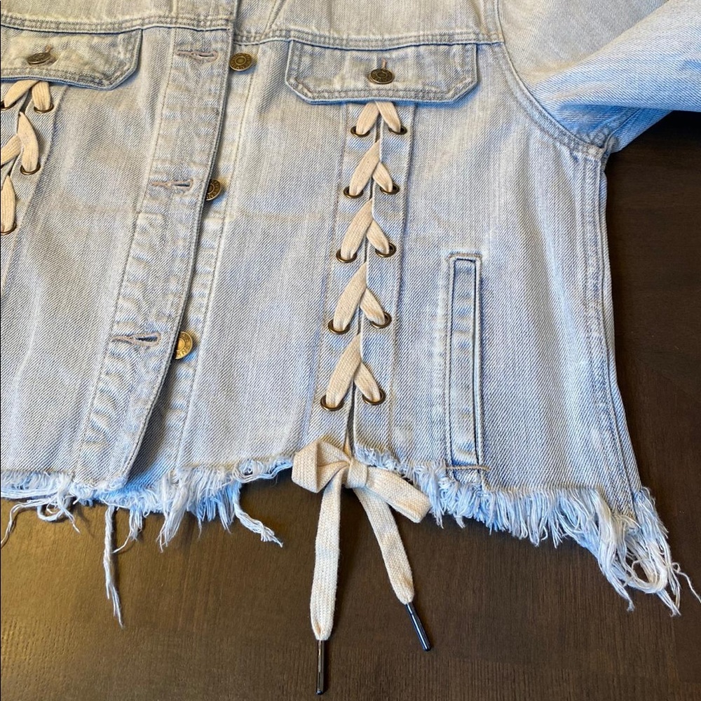 🆕HIDDEN Distressed Denim Jacket - Picture 6 of 11